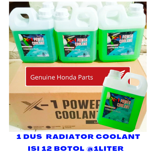 Jual 1 DUS RADIATOR COOLANT ISI 12 BOTOL MERK X-1 POWER | Shopee Indonesia