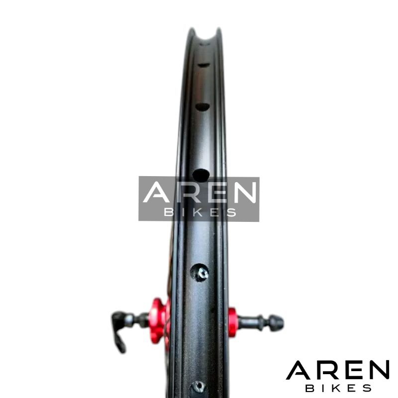 Jual WHEELSET 27.5 SEPEDA MTB EXOTIC LUBANG 36 HOLE 36H ALLOY DOUBLE ...