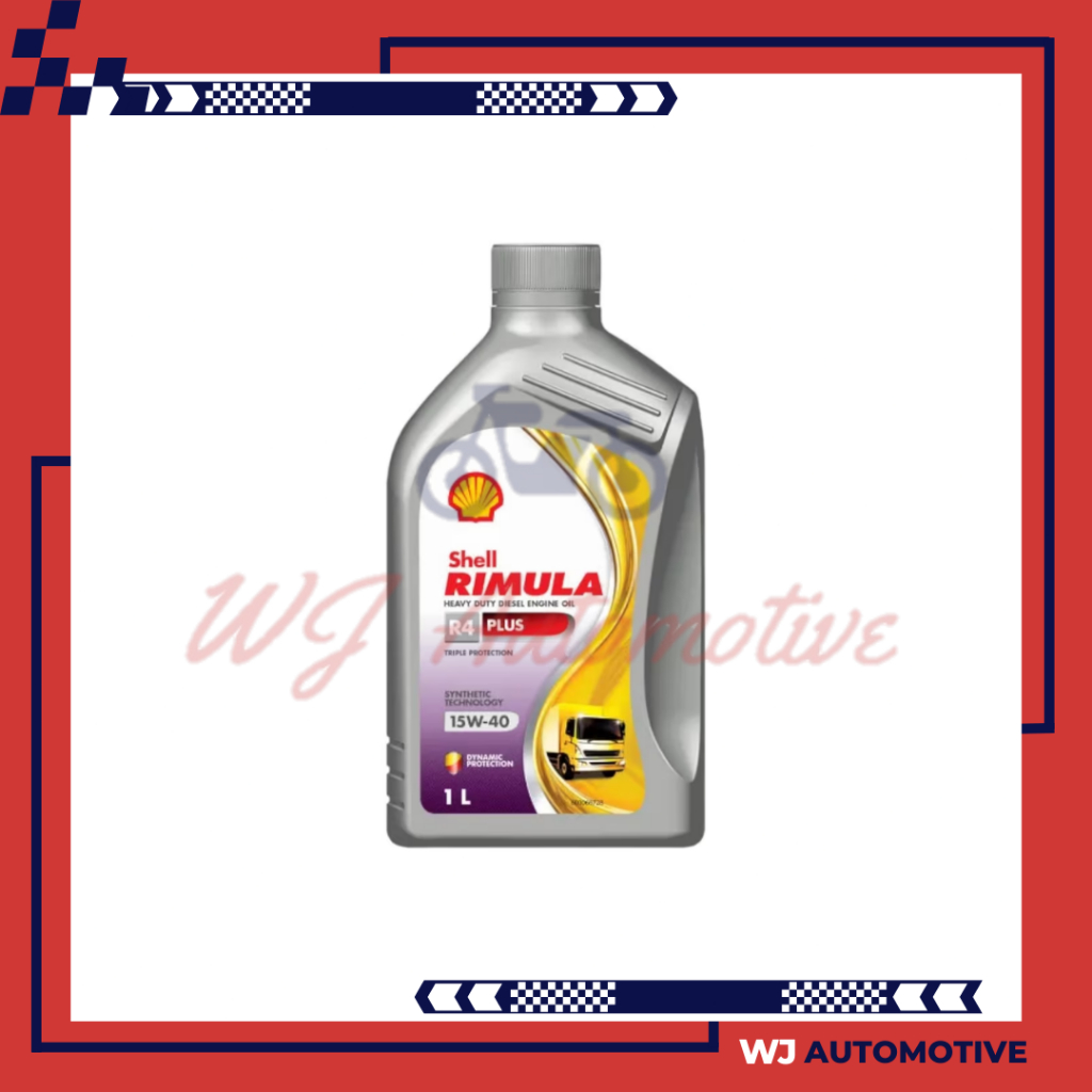 Jual Shell Rimula R4Plus 15W40 1 Liter Oli Mesin Mobil R4 Plus Diesel ...