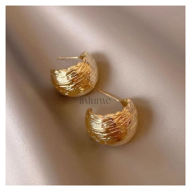 Jual inlume.id - SHELY EARRING - 4780 shell gold ANTING EMAS BENTUK ...