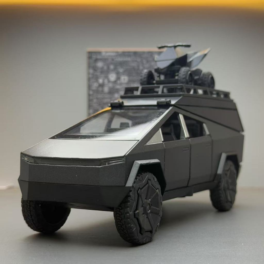 Jual (R152) Miniatur Cyber Truck 1:32 & 1:24 + Motor ATV & Camper RV ...