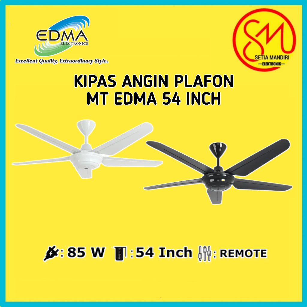 Jual Kipas Angin Gantung 54 Inch Dekorasi Plafon MT EDMA 54in - BEST B5 ...