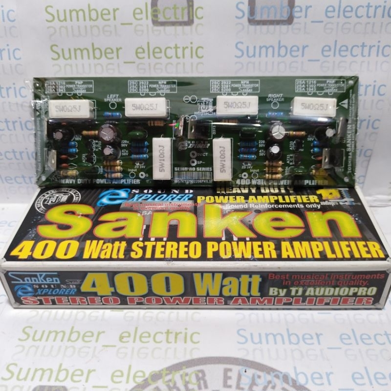 Jual KIT POWER SANKEN 400 WATT STEREO | Shopee Indonesia