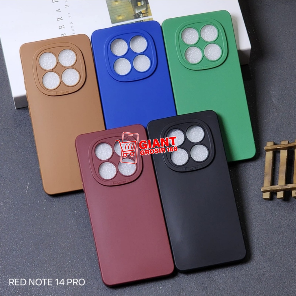 Jual REDMI NOTE 14 PRO CASE PRO CAMERA MACARON CASE REDMI NOTE 14 PRO ...
