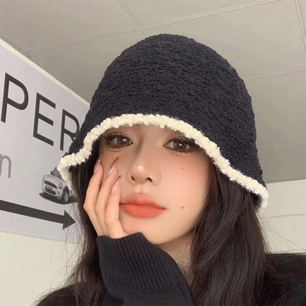 Jual Dinasty Topi Bucket Rajut Kualitas Premium Korea Style D-19 ...
