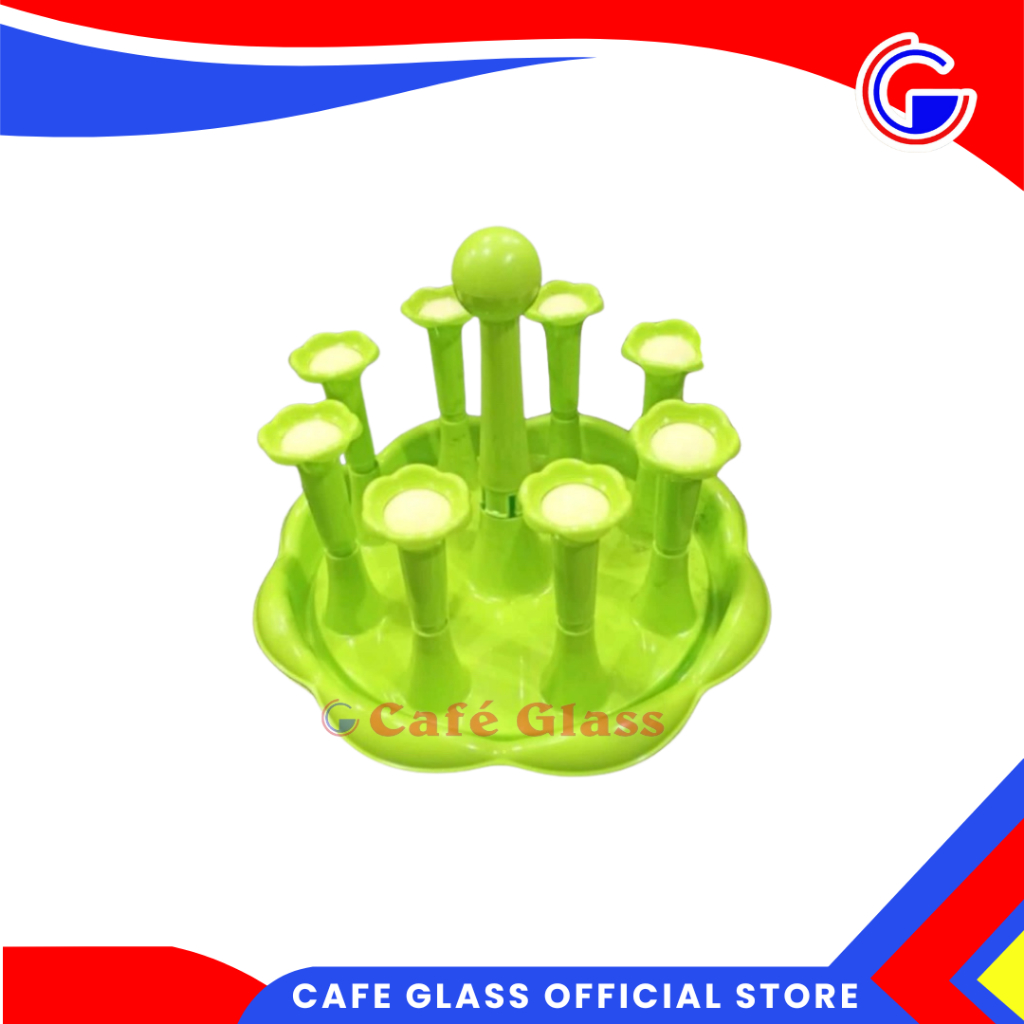 Tatakan Gelas Plastik/Rak Gelas Golden Sunkist (1038)