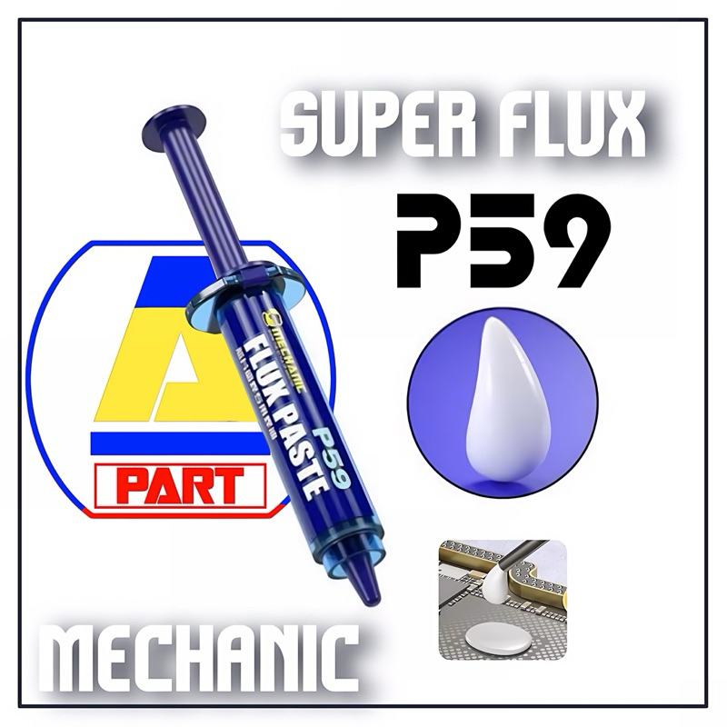 Jual SUPER FLUX MECHANIC P59 PUTIH SUSU 10ML ORIGINAL | Shopee Indonesia