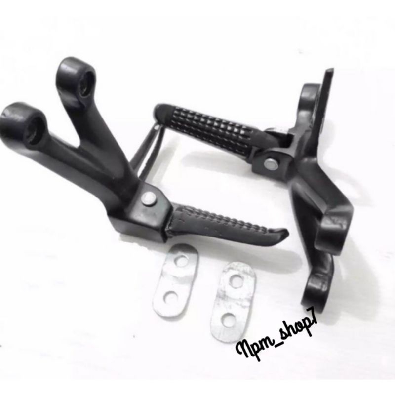 TERMURAH FOOTSTEP BELAKANG GANTUNG MODEL FU BISA PAMAKAIAN SEMUA MOTOR MURAH HARGA SEPASANG KIRI KANAN