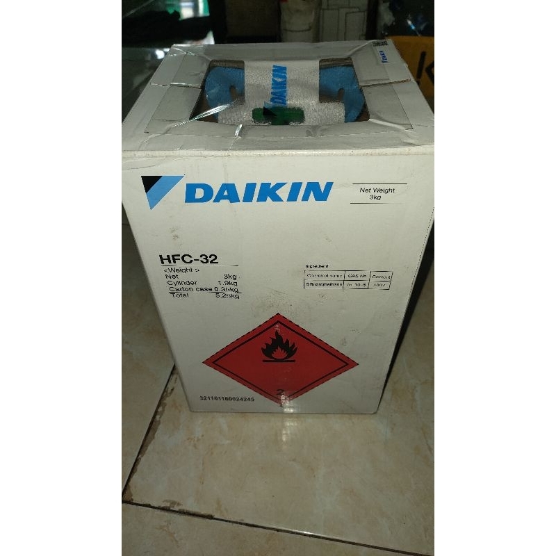 Jual R32 DAIKIN FREON R32 daikin hfc isi 3kg baru | Shopee Indonesia