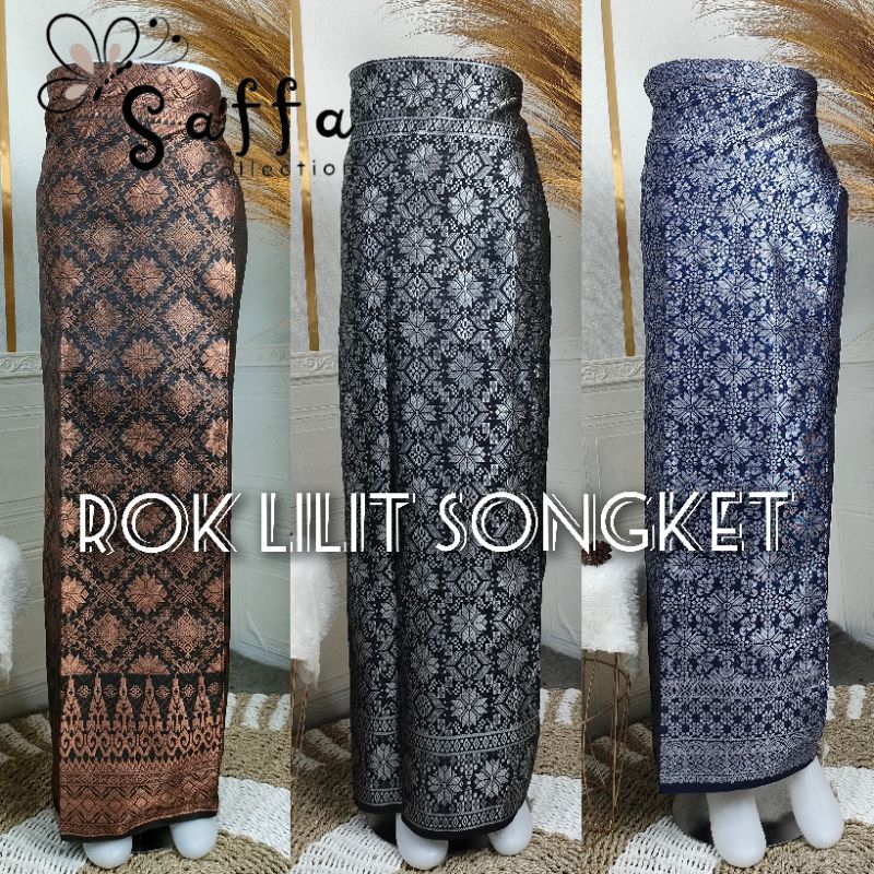 Jual ROK LILIT SONGKET / ROK LLIT SONGKET PREMIUM / ROK LILIT SONGKET ...