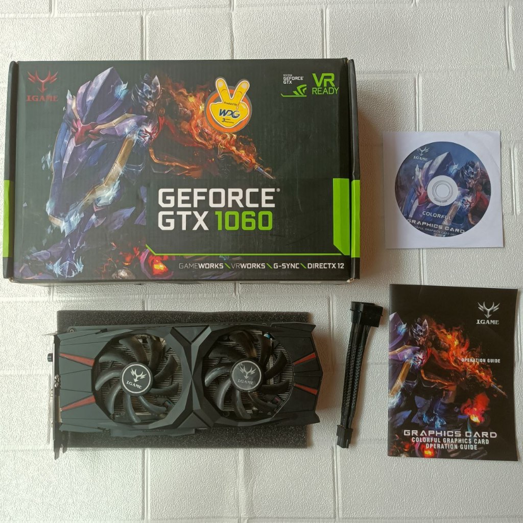 Jual VGA GTX 1060 6GB GDDR5 | TAG GTX 1050 TI GTX 1070 RX 570 RX 580 RX ...