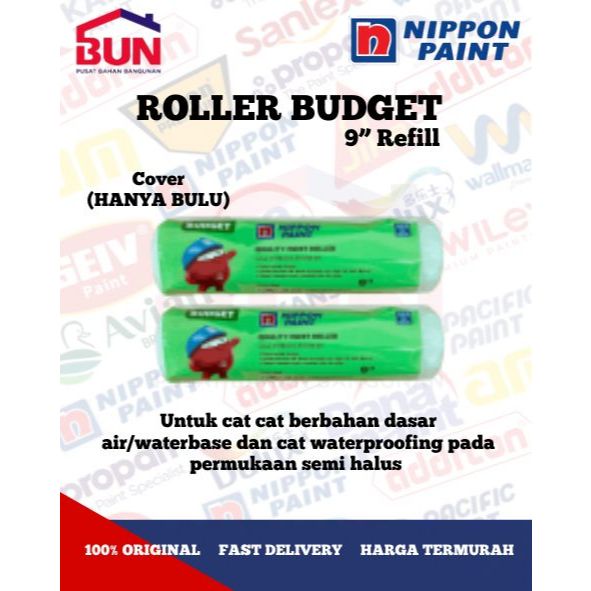 Jual NIPPON PAINT ISI ROL CAT REFIL ROL CAT NIPPON BUSA CAT NIPPON ...