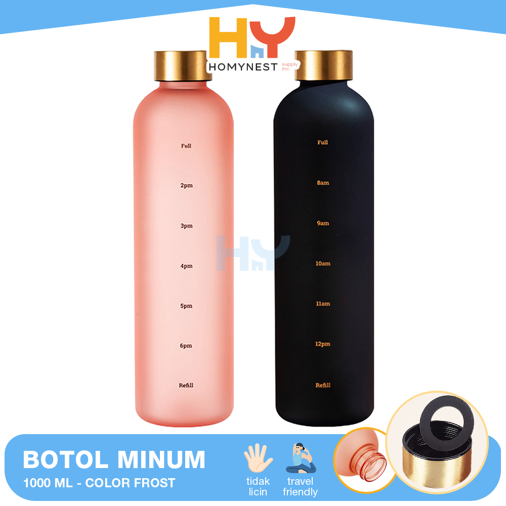 Jual HOMYNEST Botol Minum 1 Liter Portable Botol Olahraga Sekolah ...