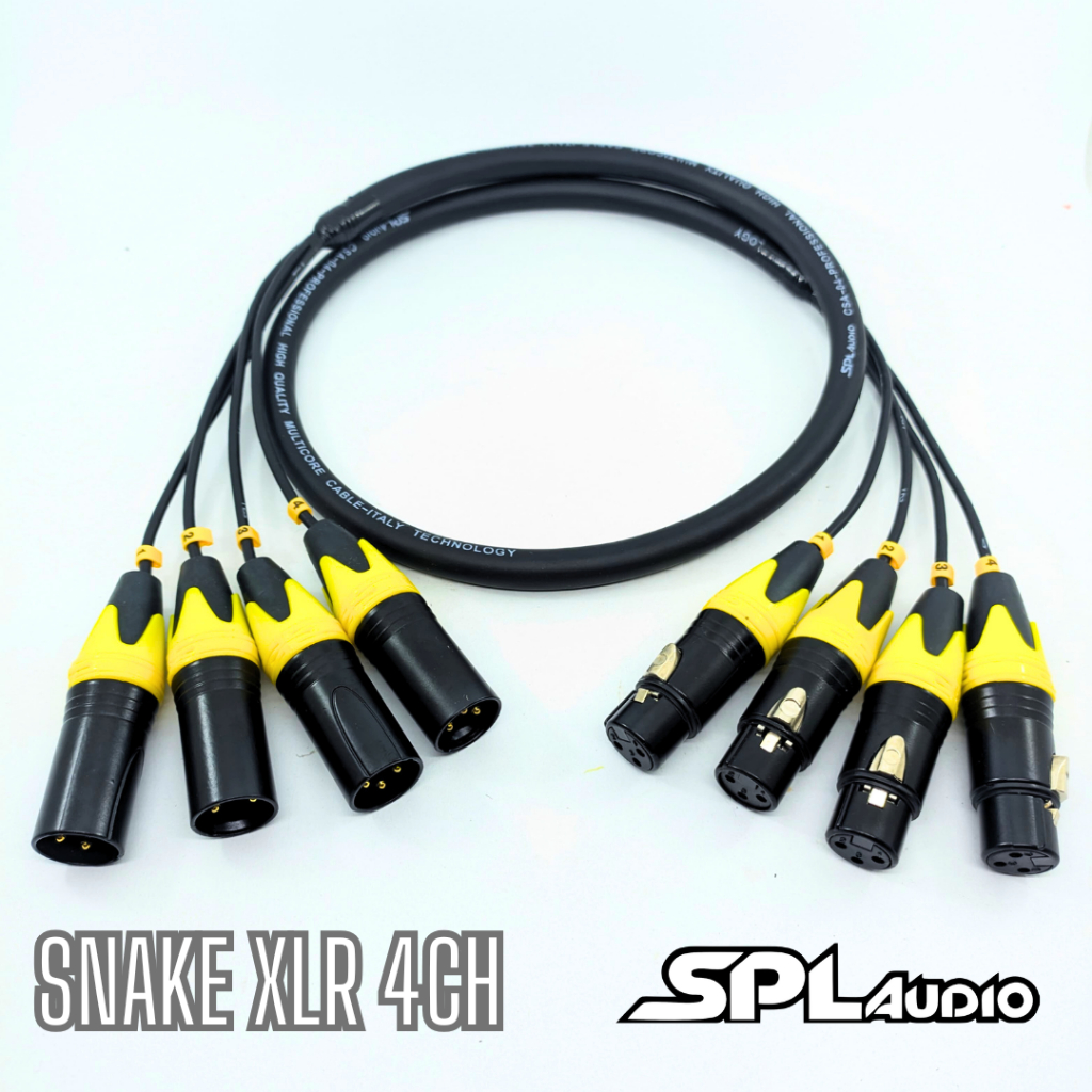 Jual Kabel Audio Snake 4x XLR Female To 4x XLR Male Kabel Snake 4 ...