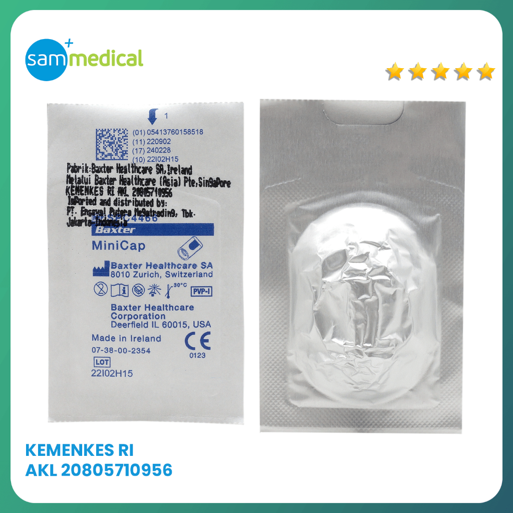 Jual BAXTER Penutup Transfer / Mini Cap CAPD Set Travelling - Per PCS ...