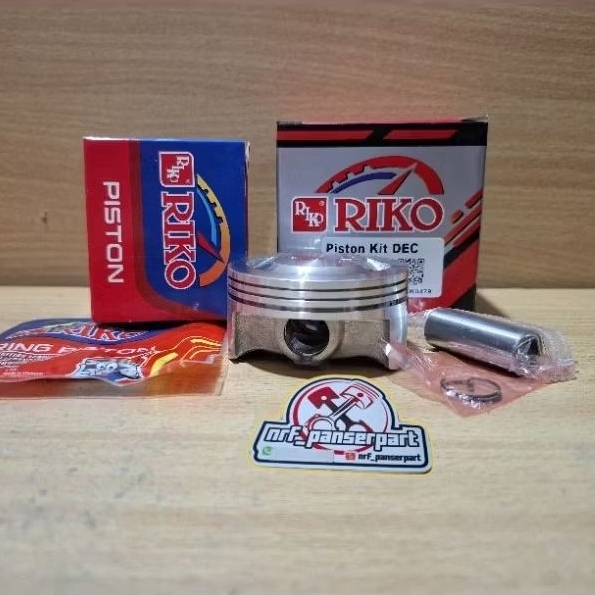Jual PISTON KIT MIO XB PEN 15 MM//SEHER SET RING BORE UP SIZE 60/61/62 ...