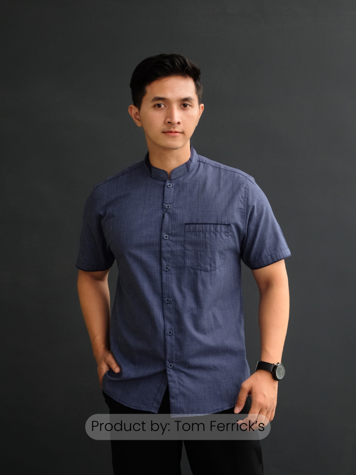 Jual Kemeja Muslim Lengan Pendek Pria - Raya Series / Saif by Tom ...