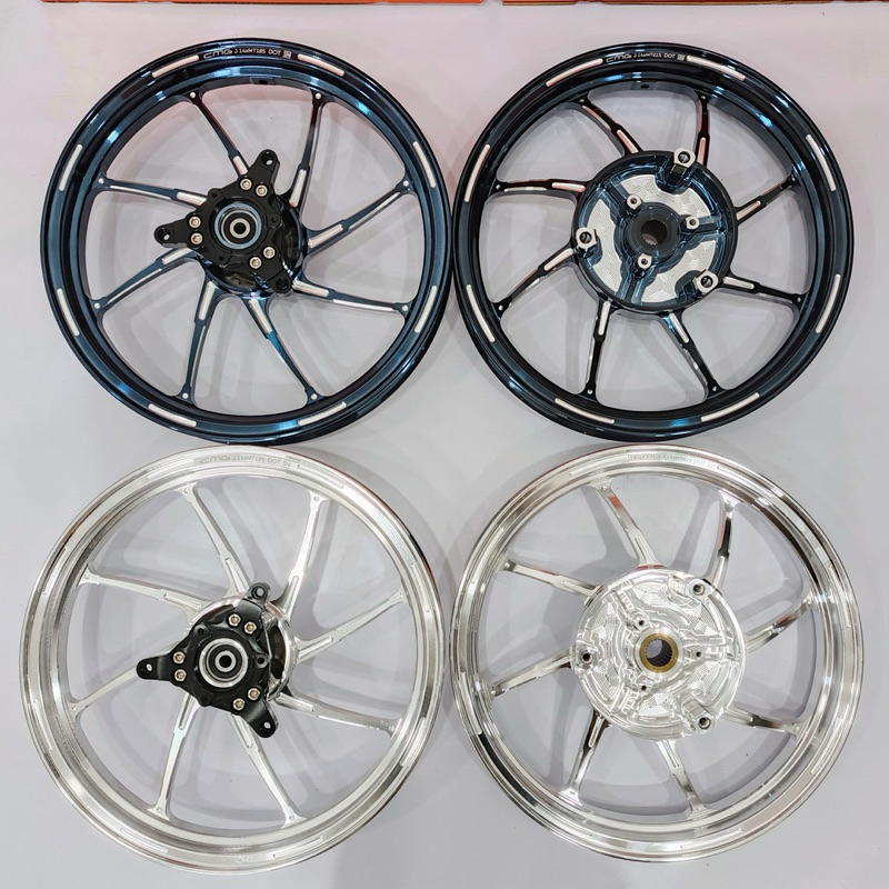 Jual VELG CMG 801 PALANG 8 MODEL HYPERTECH PRO RX8 CNC RING 14 x 185 / ...