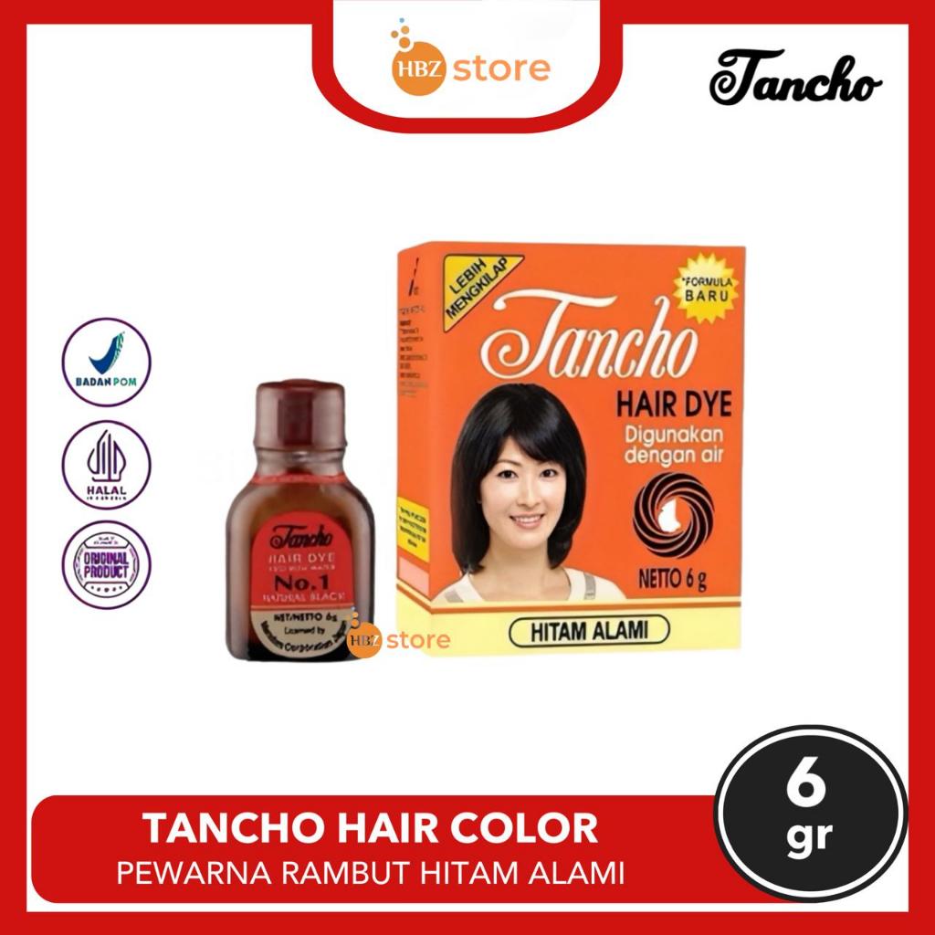 Jual Tancho Hair Dye 6gr- Semir Rambut Hitam Alami | Shopee Indonesia