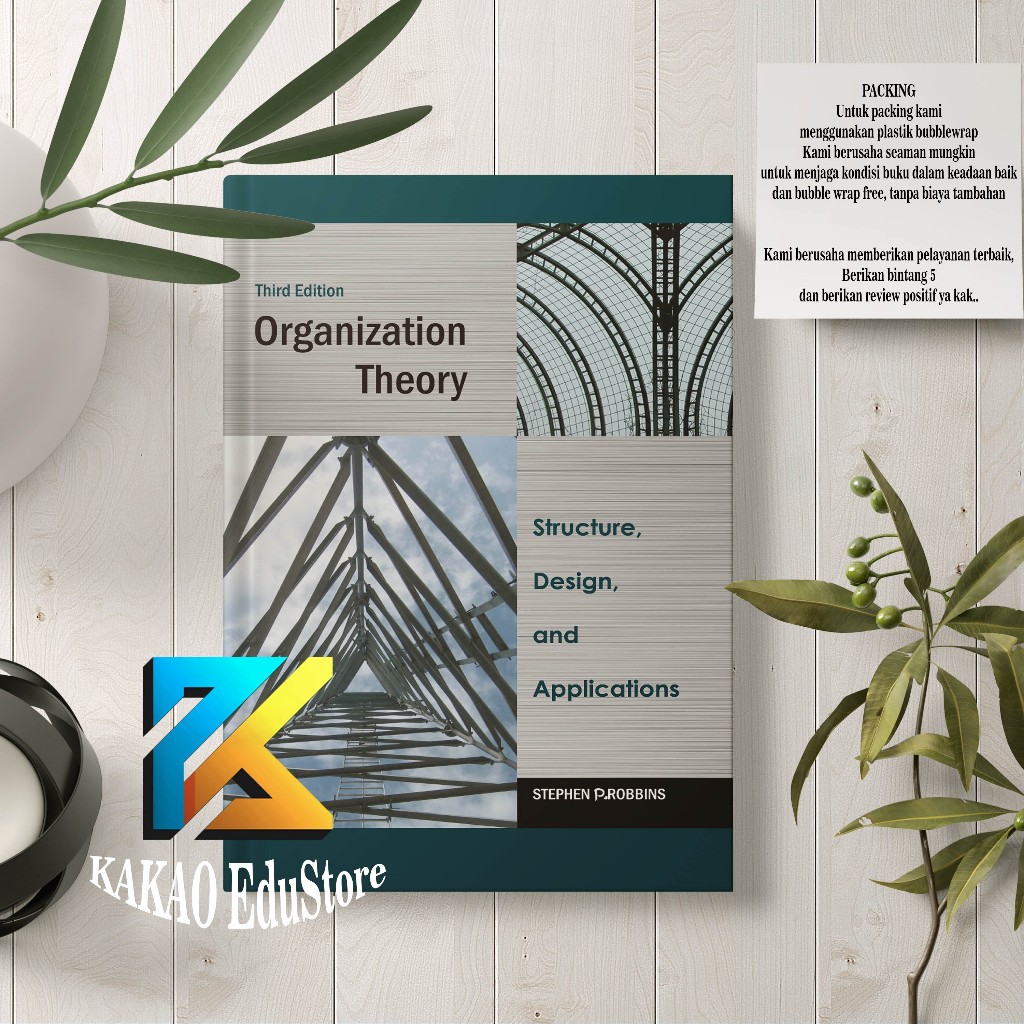 Jual Organization Theory structure, design and applications 3rd STEPHEN ...