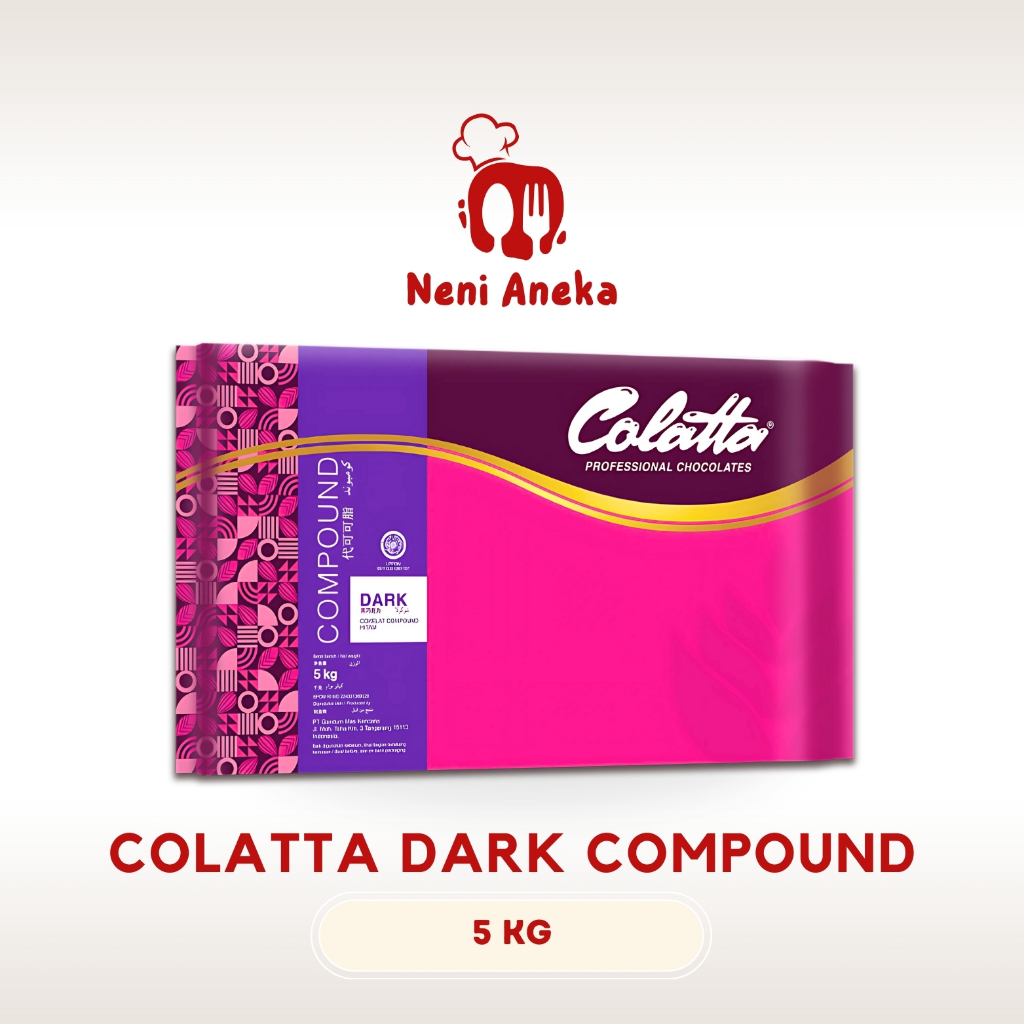 Jual Colatta Dark Chocolate Compound - 5kg / Cokelat Batang 5kg ...