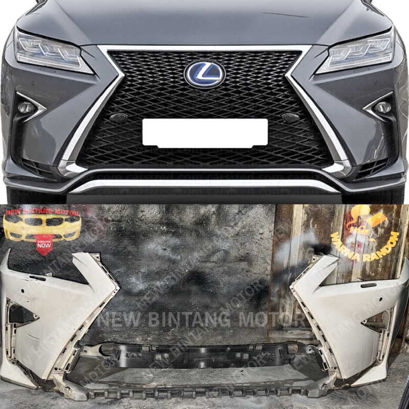 Jual Bumper depan lexus RX 350 RX 450 2016 2019 original | Shopee Indonesia