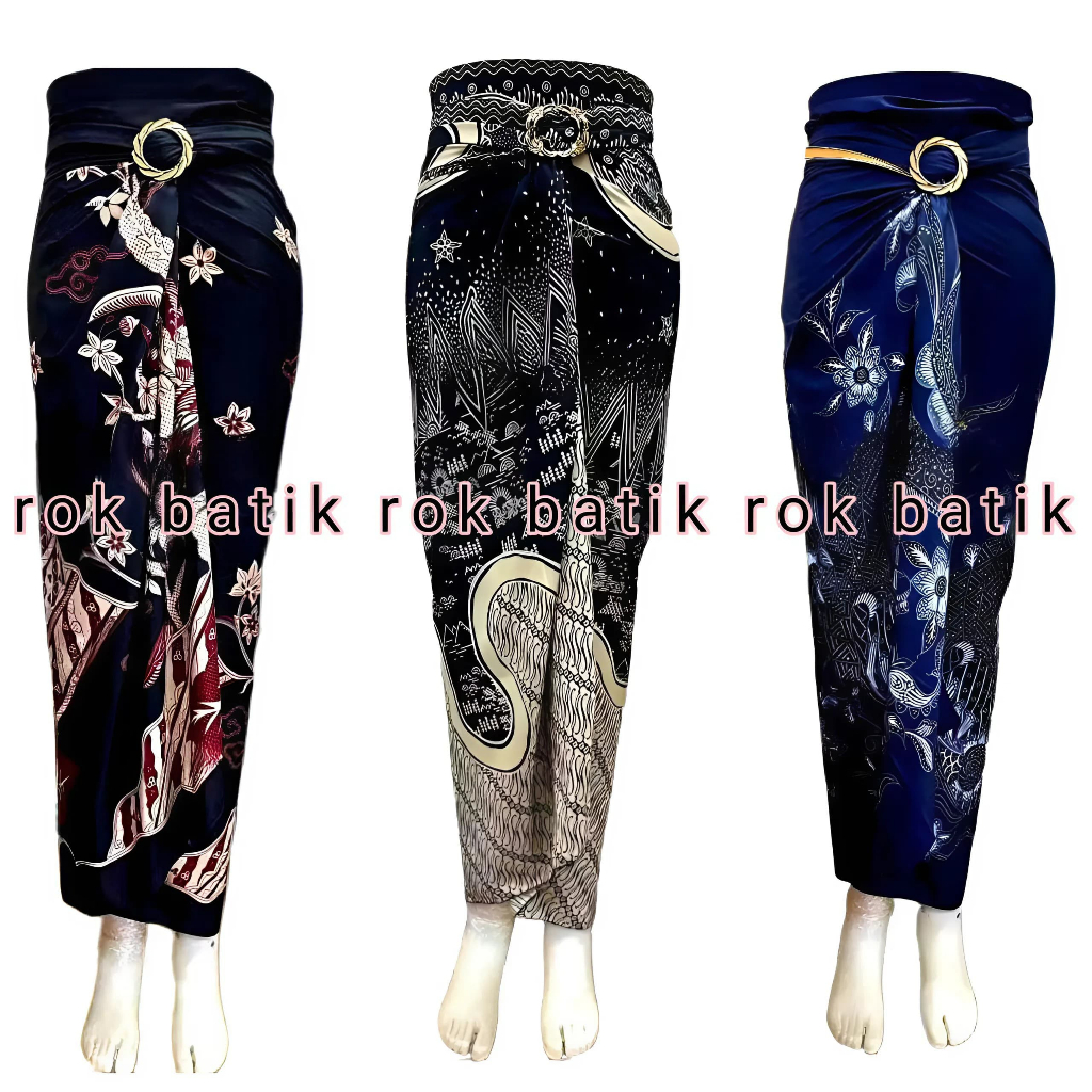 Jual ROK LILIT BATIK BAWAHAN KEBAYA KAIN SERUT INSTAN FREE RING ROK ...