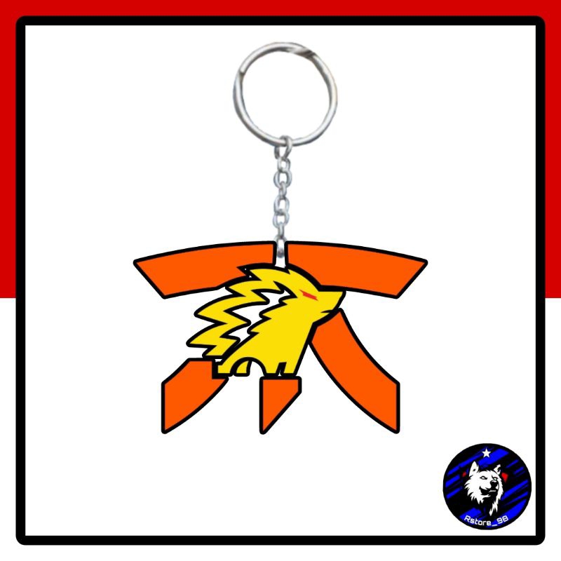 Jual KEYCHAIN GANTUNGAN KUNCI Fnatic ONIC ESPORTS | Shopee Indonesia