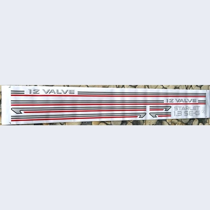 Jual Striping Sticker Lis Mobil Toyota Starlet Kapsul Transparan Print ...