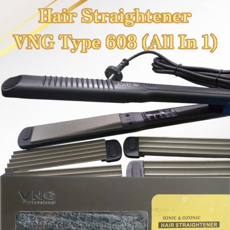 Jual Catok / Hair Straightener VNG Pro 608 (All In One) gerigi ...