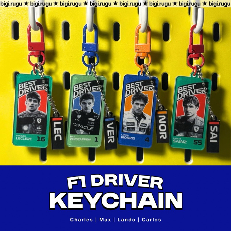 Jual [READY] F1 Driver Keychain by bigi.rugu | Shopee Indonesia