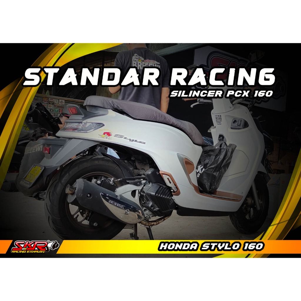 Jual STYLO. KNALPOT STANDAR RACING BY SKR RACING EXHAUST | Shopee Indonesia