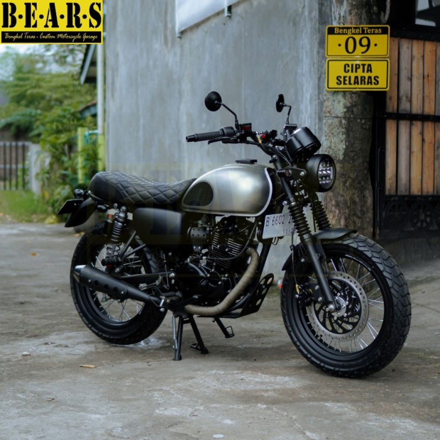 Jual Paket Modifikasi Kawasaki W175 Custom Part Bengkel Teras | Shopee ...