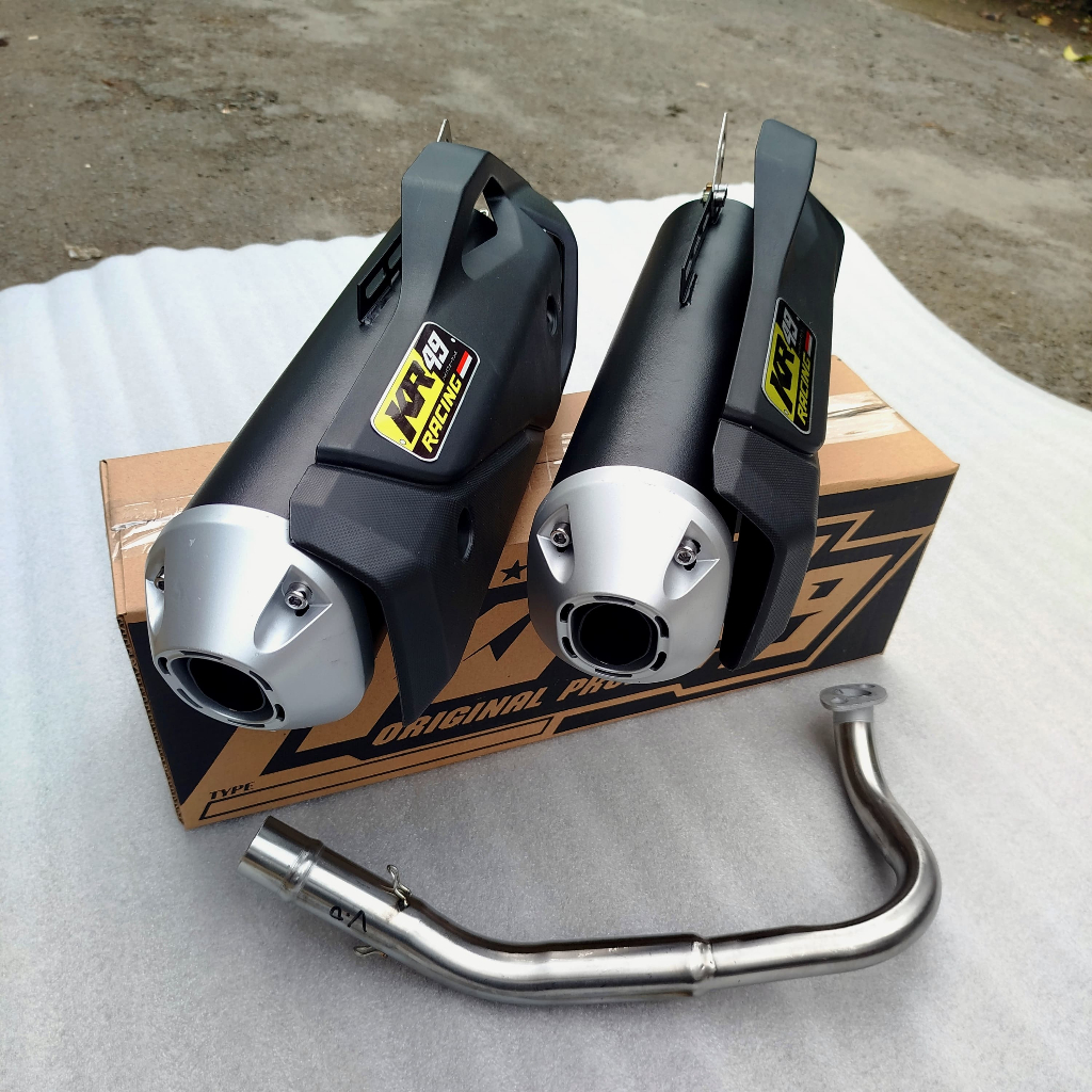 Jual Knalpot STANDAR Racing (Tabung PCX) Dari KR49 Pnp Vari 125 / 150 ...