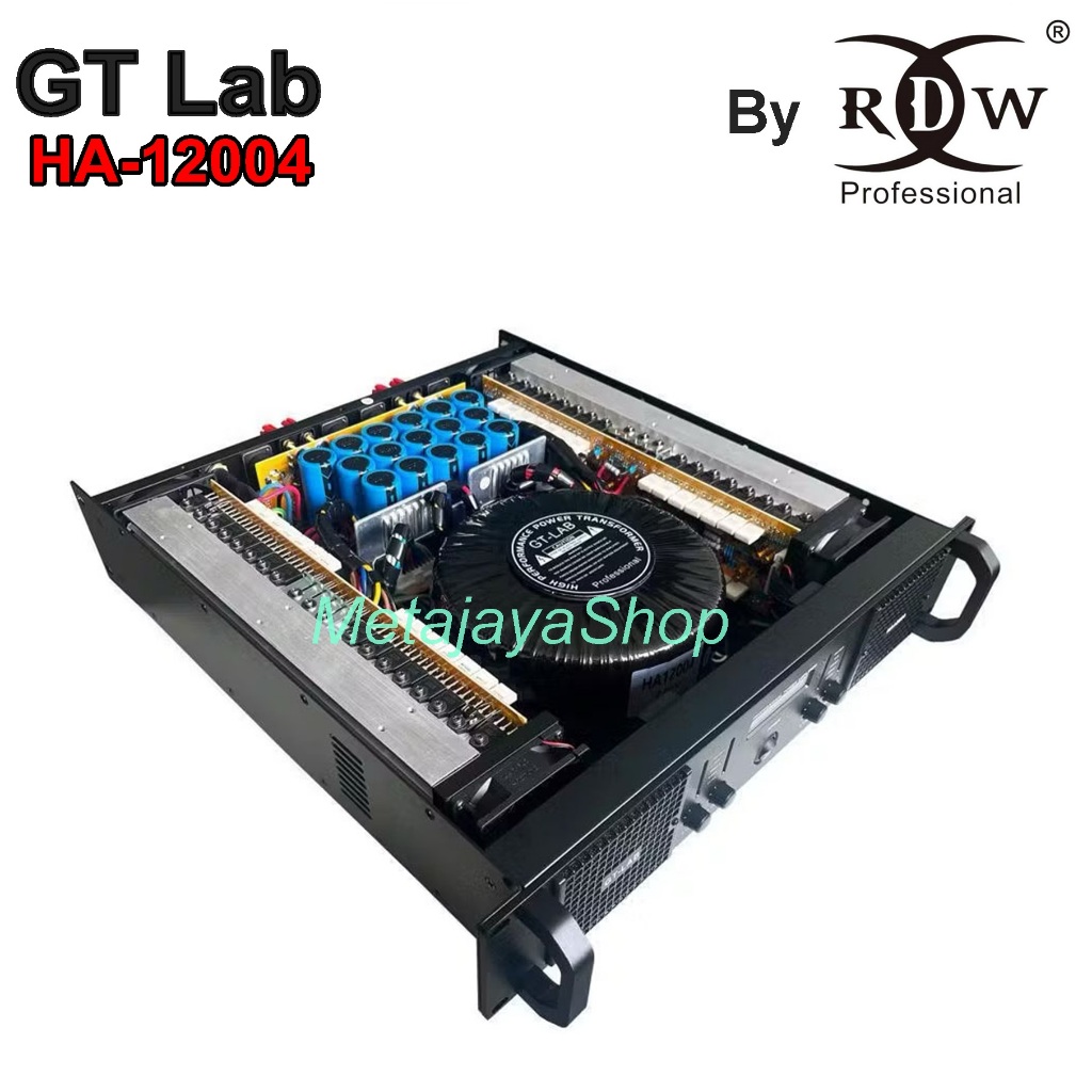 Jual Power Gtlab GT Lab HA-12004 Power Amplyfier gtlab ha12004 original ...