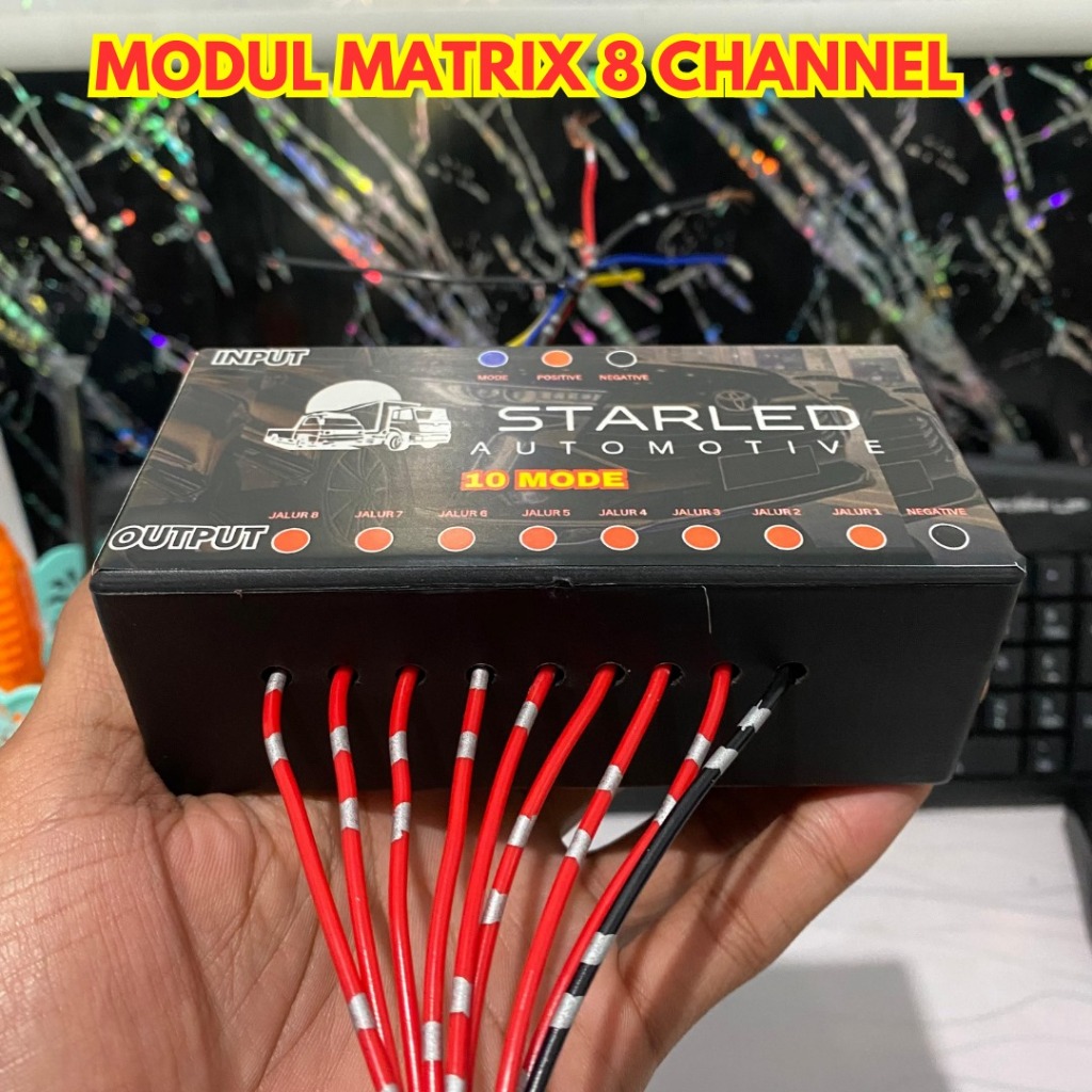 Jual MODUL MATRIX 8 CHANEL 10 MODE INPUT OUTPUT 12 VOLT DAN 24 VOLT ...