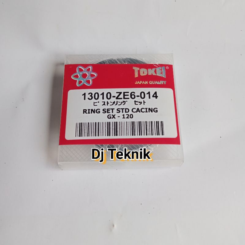 Jual RING PISTON HONDA GX 120 TOKEI / RING SEHER GX 120 TOKEI / RING ...