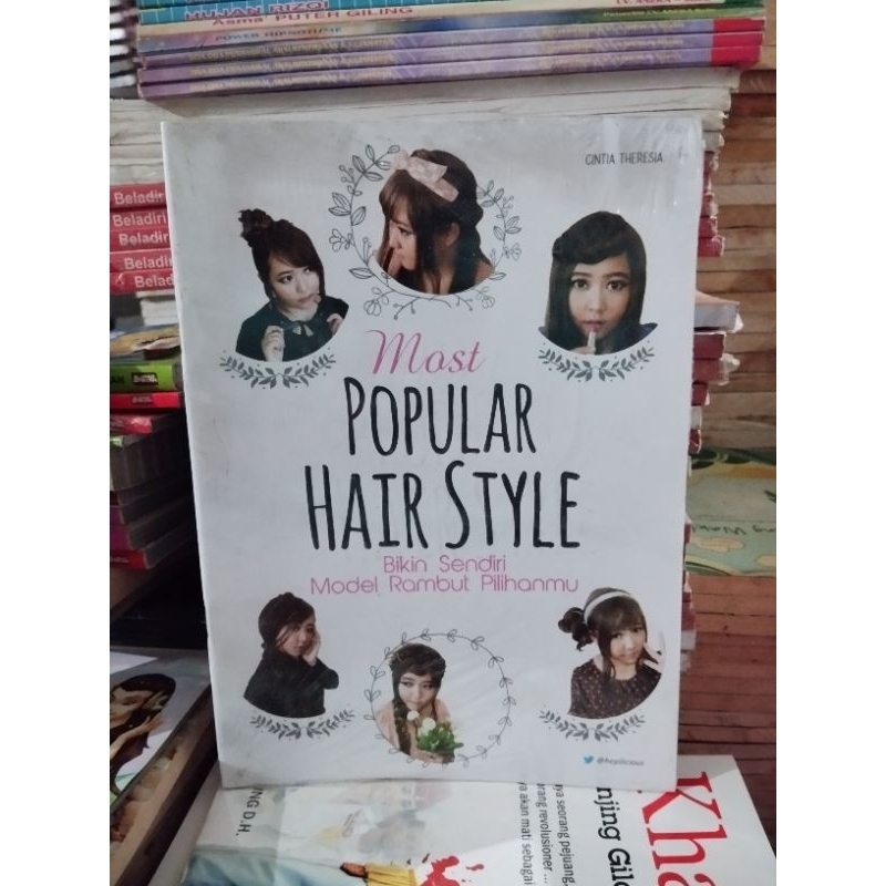 Jual Buku Most Popular Hair Style Bikin Sendiri Model Rambut Pilihan ...