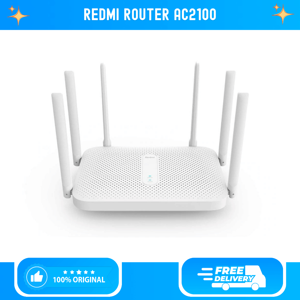 Jual Router AC2100 Gigabit 2033Mbps Dual Band 2.4-5GHz Wi-Fi Router ...