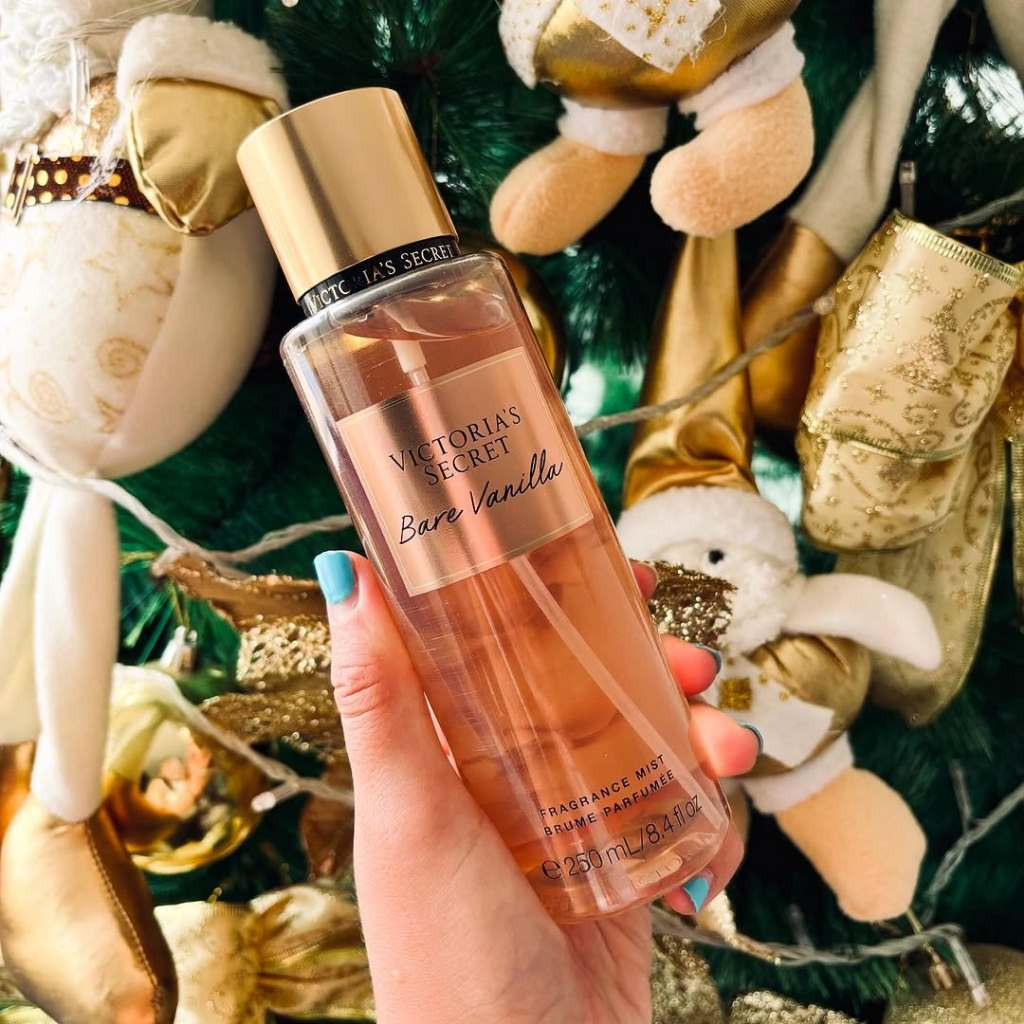 Body Mist Victoria's Secret Bare Vanilla Fragrance Mist Parfum Wanita [250  mL] ORIGINAL IMPORT