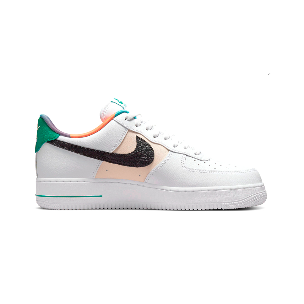 Jual Nike Air Force 1 07 Embedded White Green Original | Shopee Indonesia