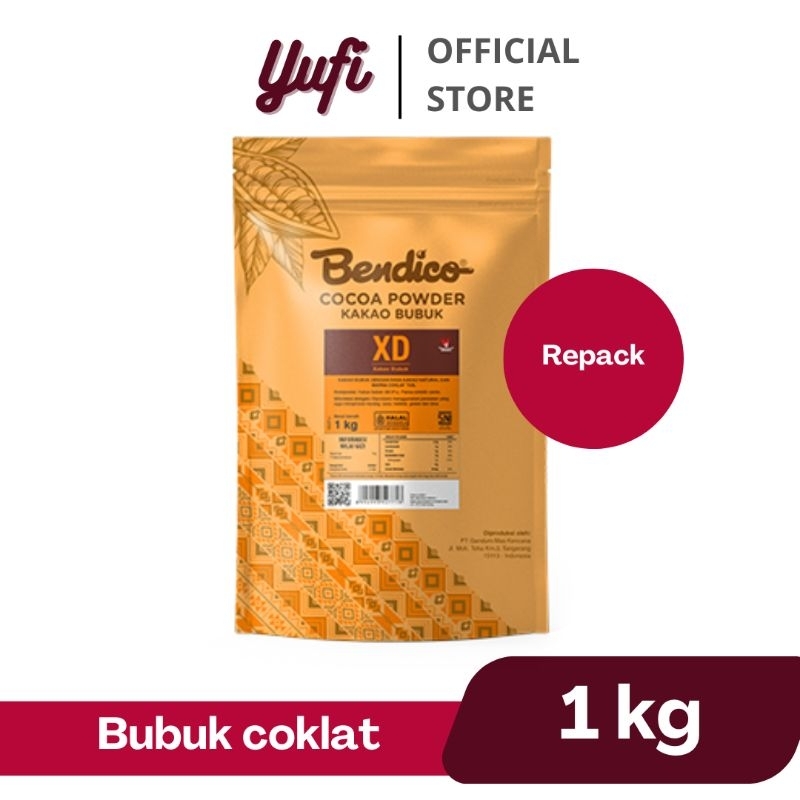 Jual Bendico cocoa powder ND / XD repack 1 kg | Shopee Indonesia