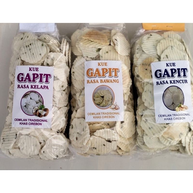 Jual kue gapit 14 rasa kemasan 200grm free dus bubelwrap | Shopee Indonesia