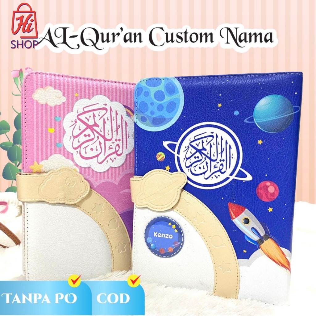 Jual Al-Quran Jaket Emboss A5 Hafalan Gratis Custom Nama Kancing Magnet ...