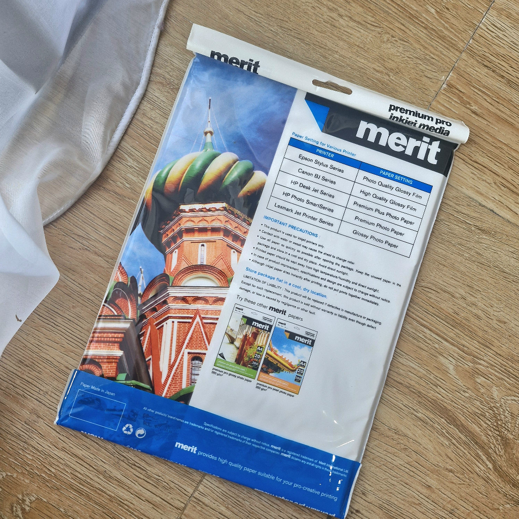 Jual Merit Premium Pro Satin Photo Paper | Kertas Foto Premium | Shopee ...