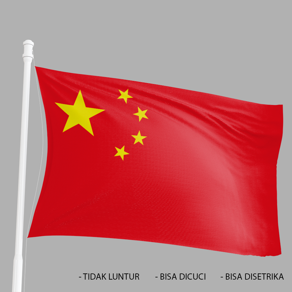 Jual Bendera Negara China Full Print Jumbo ready | Shopee Indonesia
