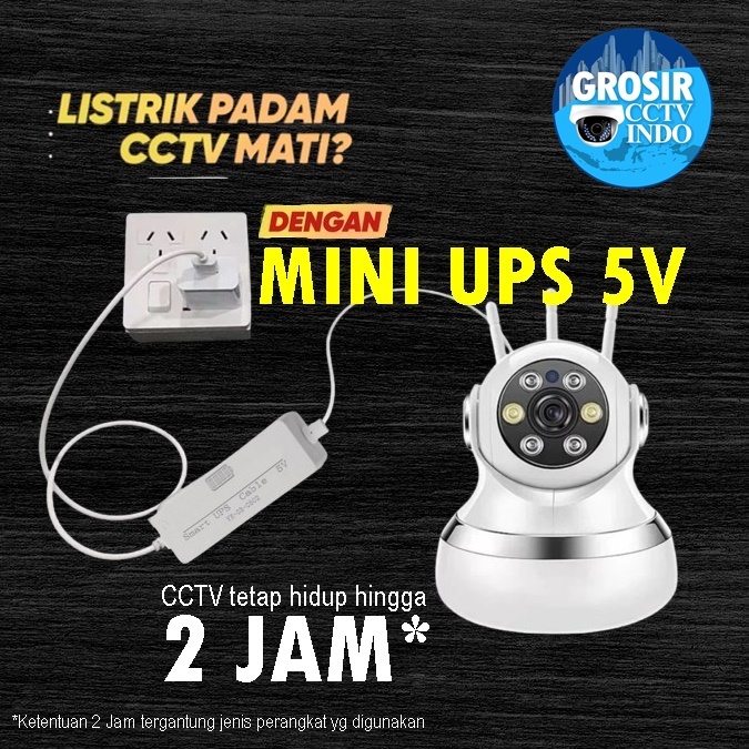 Jual MINI UPS 5V Untuk Wifi Camera CCTV | Shopee Indonesia