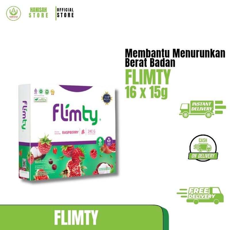 Jual Flimty Fiber 240g Resberry 16sachet x 15g | Shopee Indonesia
