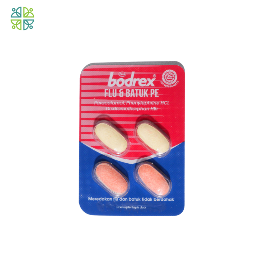 Jual BODREX FLU BATUK PE ISI 4 TAB | Shopee Indonesia