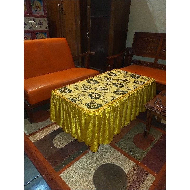 Jual TAPLAK MEJA TAMU RUMBAI harga 100 -125 k(baca ukuran sebelum co ...
